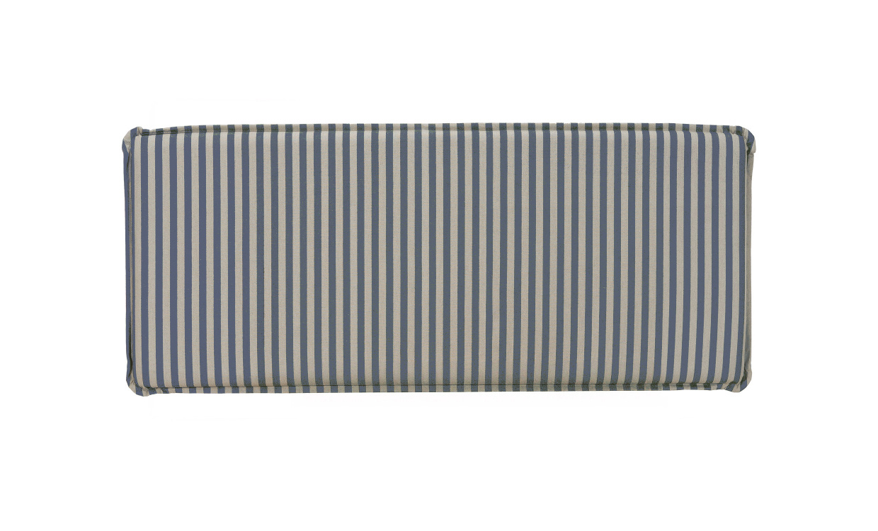 MATHEO Sengegavl Vegghengt 160 Stripete Bl i gruppen Soverom / Sengegavler / Sengegavler 160 hos Sofas & more (MASG160-BLUST)