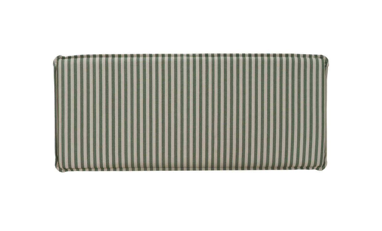 MATHEO Sengegavl Vegghengt 160 Stripete Grnn i gruppen Soverom / Sengegavler / Sengegavler 160 hos Sofas & more (MASG160-GRST)