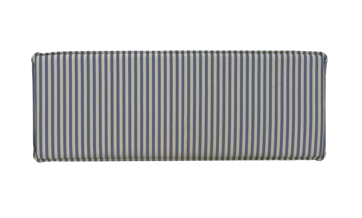 MATHEO Sengegavl Vegghengt 180 Stripete Bl i gruppen Soverom / Sengegavler / Sengegavler 180 hos Sofas & more (MASG180-BLUST)