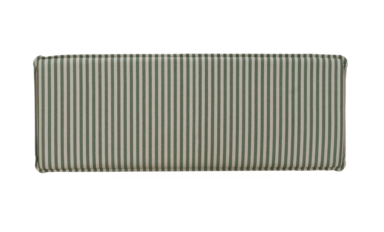 MATHEO Sengegavl Vegghengt 180 Stripete Grnn i gruppen Soverom / Sengegavler / Sengegavler 180 hos Sofas & more (MASG180-GRST)