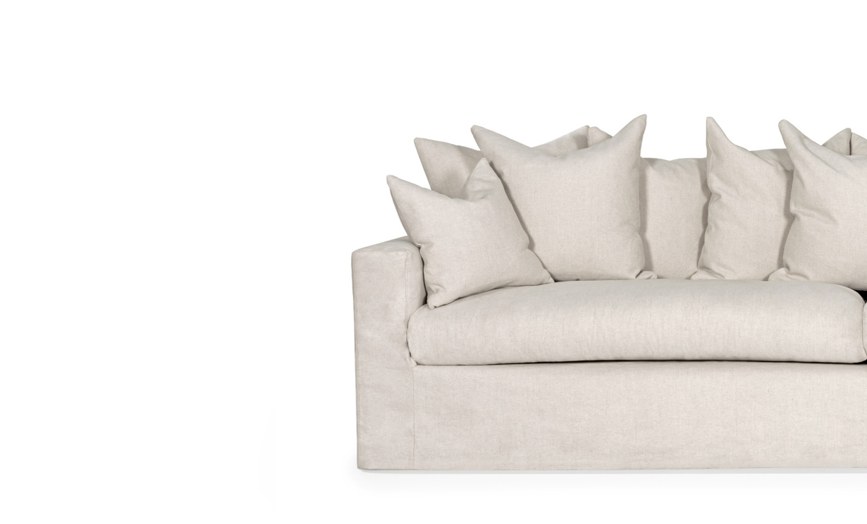 TREKK Monaco Premium 4-seters sofa Beige i gruppen Stue / Klr hos Sofas & more (MO4SBE-COVER)