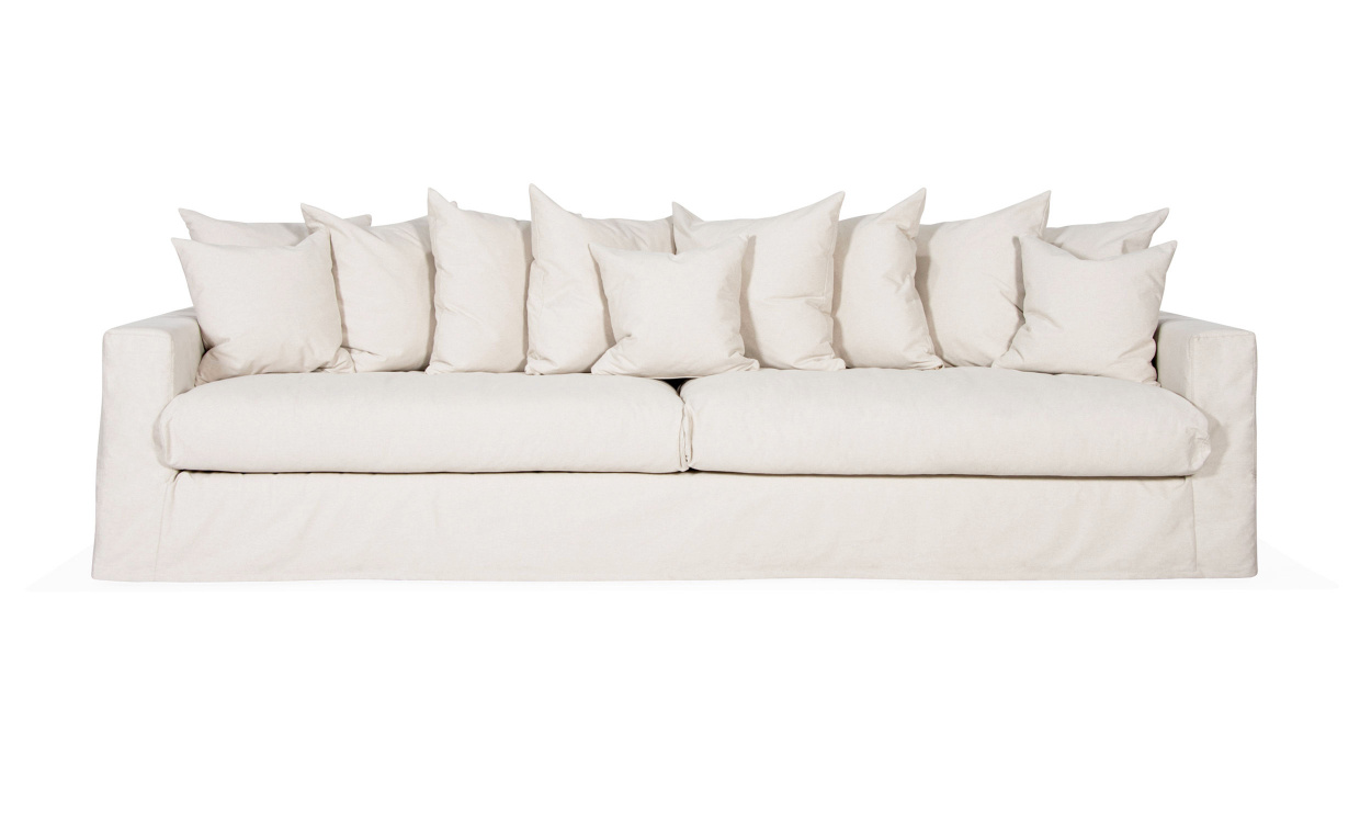 MONACO Premium 4-seters sofa Sandbeige i gruppen Stue / Sofaer / 4-seters sofaer hos Sofas & more (MO4SBR001)