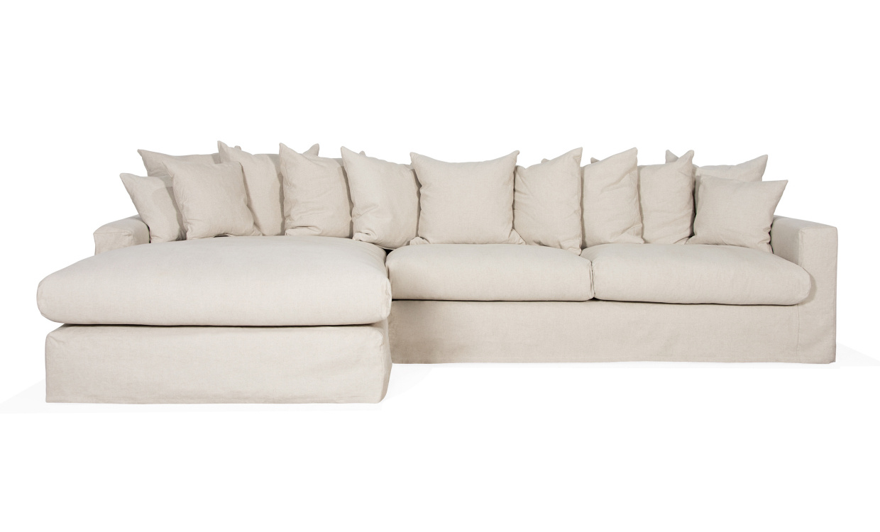 MONACO Premium Sofa Venstre Beige i gruppen Bestselgere / Utvalgte bestselgere / Monaco hos Sofas & more (MOD3BE)