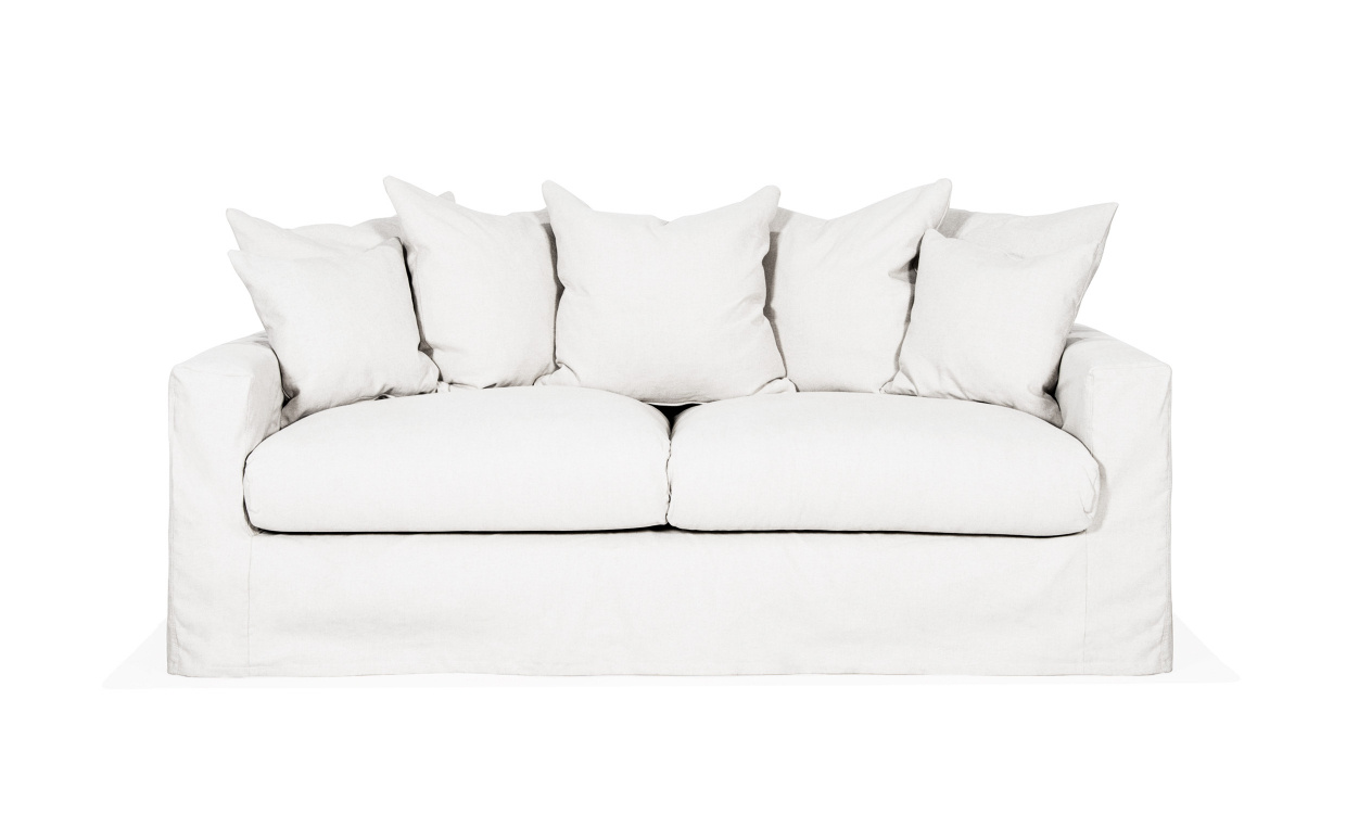 MONACO 2-seters sofa Hvit i gruppen Stue / Sofaer / 2-seters sofaer hos Sofas & more (MON-2SVI)