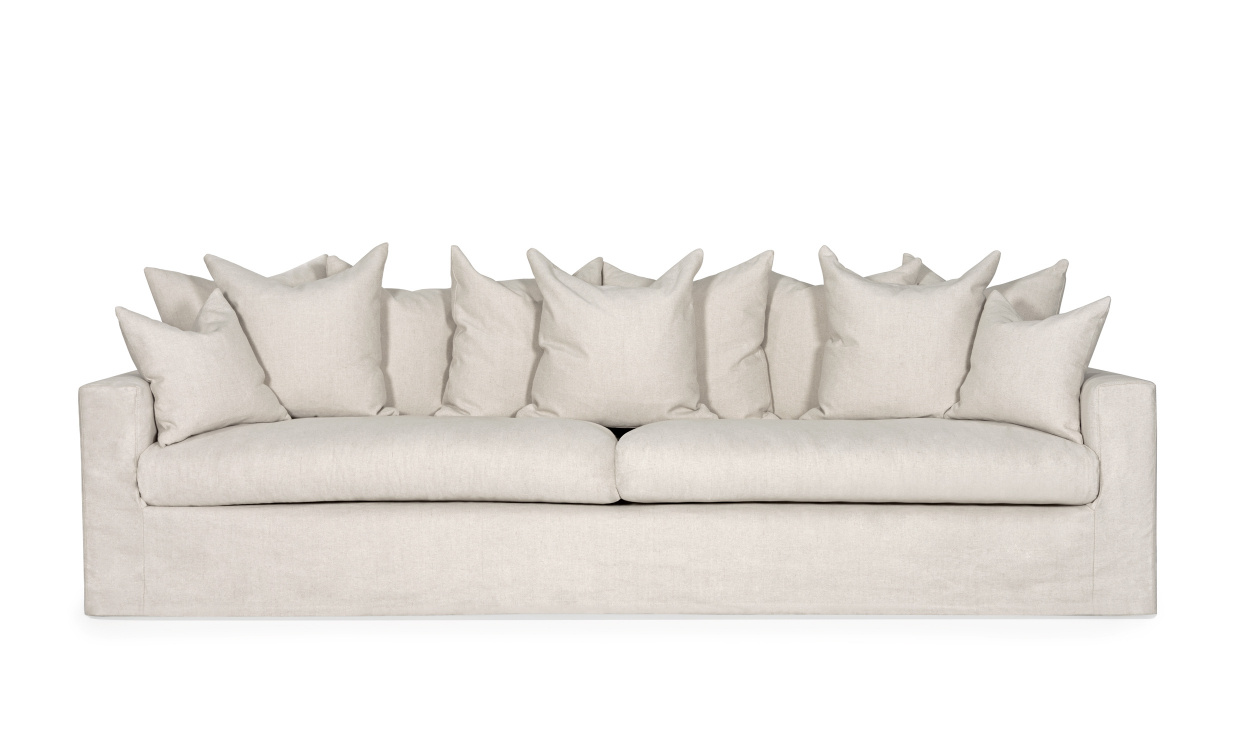 MONACO 4-seters sofa Beige i gruppen Stue / Sofaer / 4-seters sofaer hos Sofas & more (MON-4SBE)