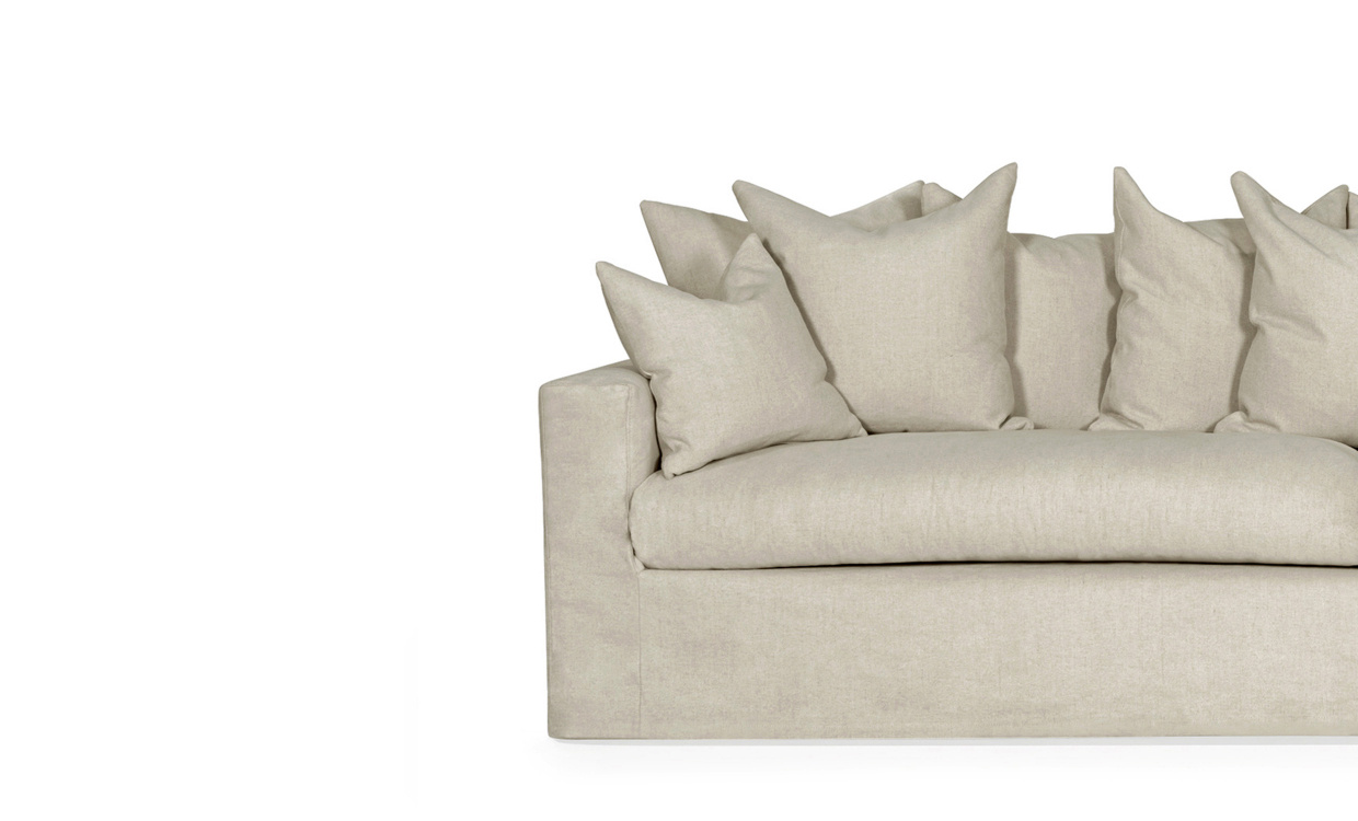 TREKK Monaco 4-seters sofa Kaki i gruppen Stue / Klr hos Sofas & more (MON-4SKH-COVER)