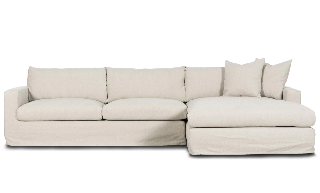 MAXIME Sofa Hyre Beige i gruppen Stue / Sofaer / Divansofaer hos Sofas & more (MX3DSBE)