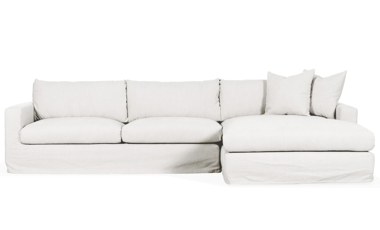 MAXIME Sofa Hyre Hvit i gruppen Stue / Sofaer / Divansofaer hos Sofas & more (MX3DSVI)