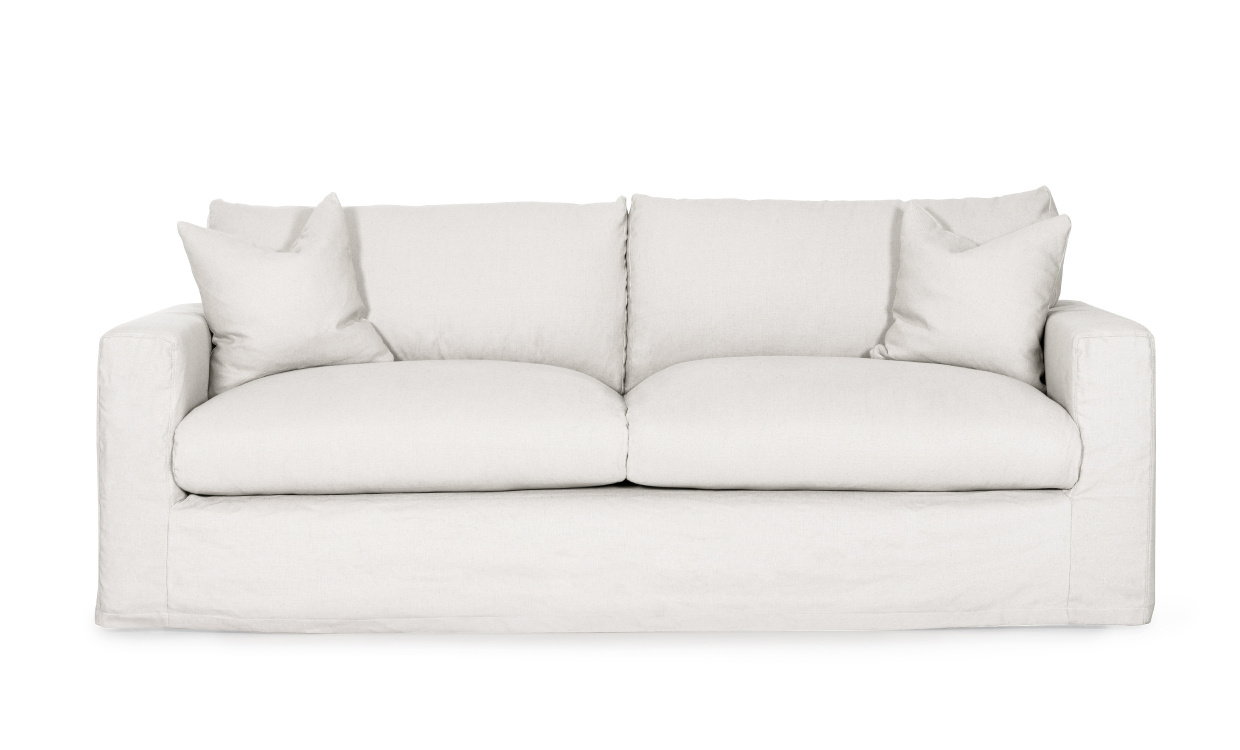 MAXIME 3-seters sofa Hvit i gruppen Stue / Sofaer / 3-seters sofaer hos Sofas & more (MX3SVI)