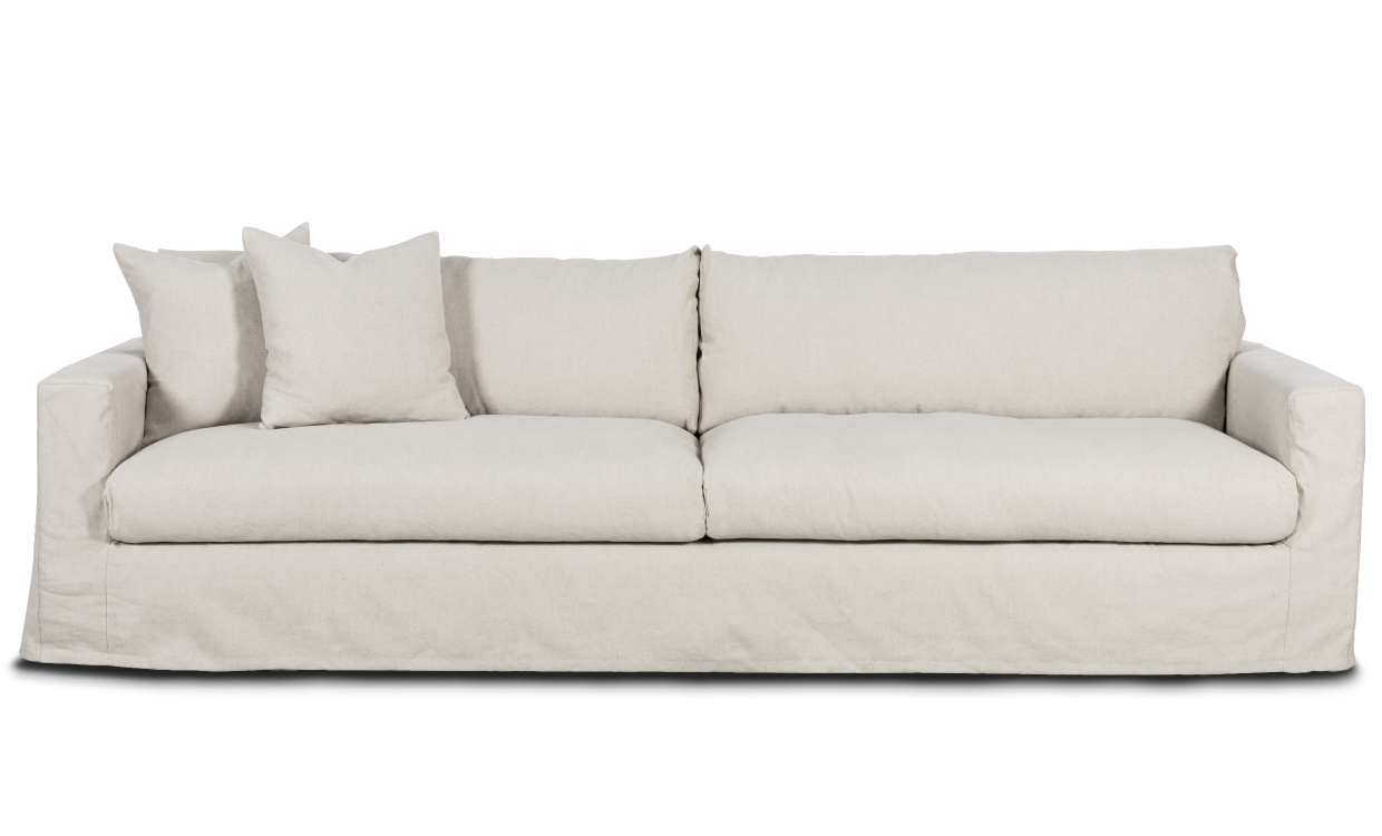 MAXIME 4-seters sofa Beige i gruppen Stue / Sofaer / 4-seters sofaer hos Sofas & more (MX4SBE)