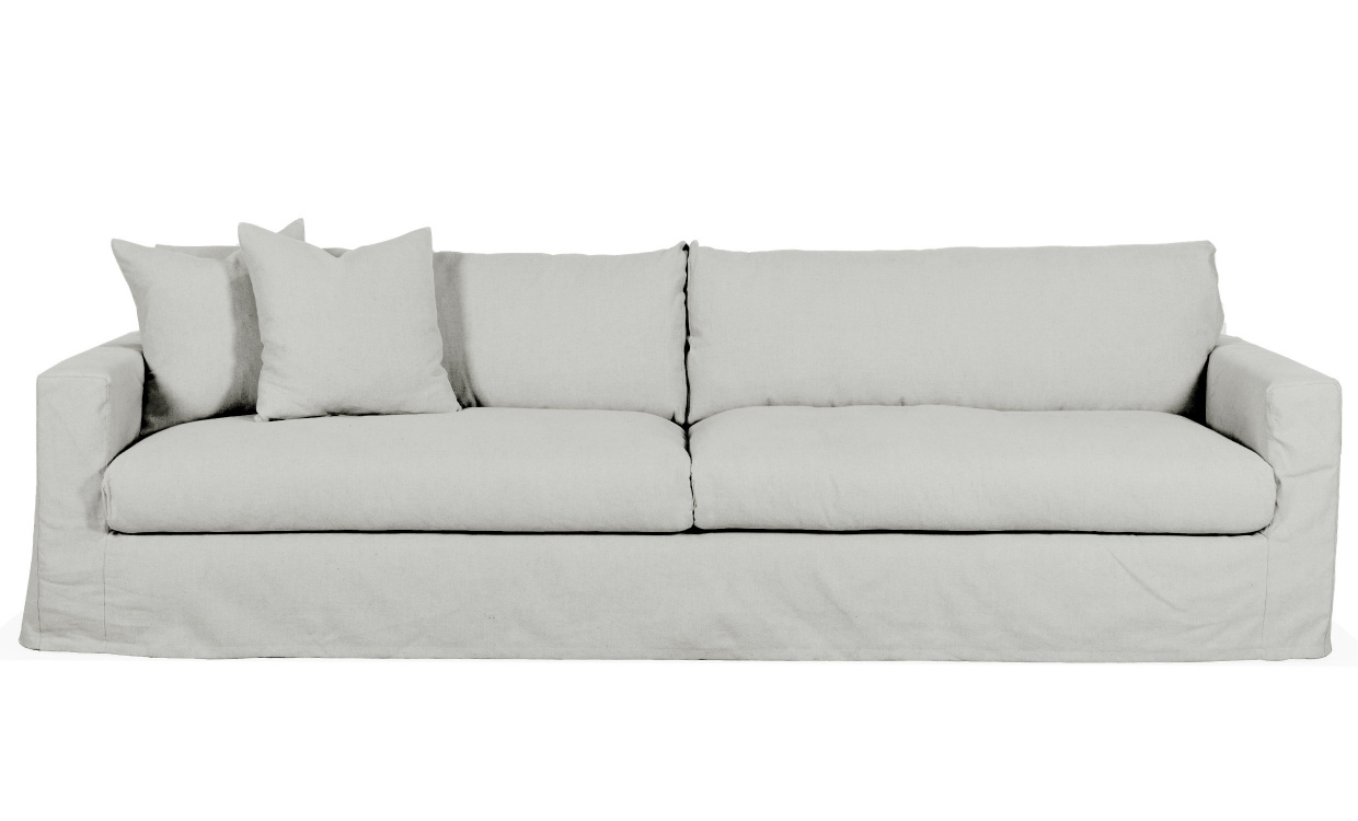 MAXIME 4-seters sofa Stone i gruppen Stue / Sofaer / 4-seters sofaer hos Sofas & more (MX4SST)