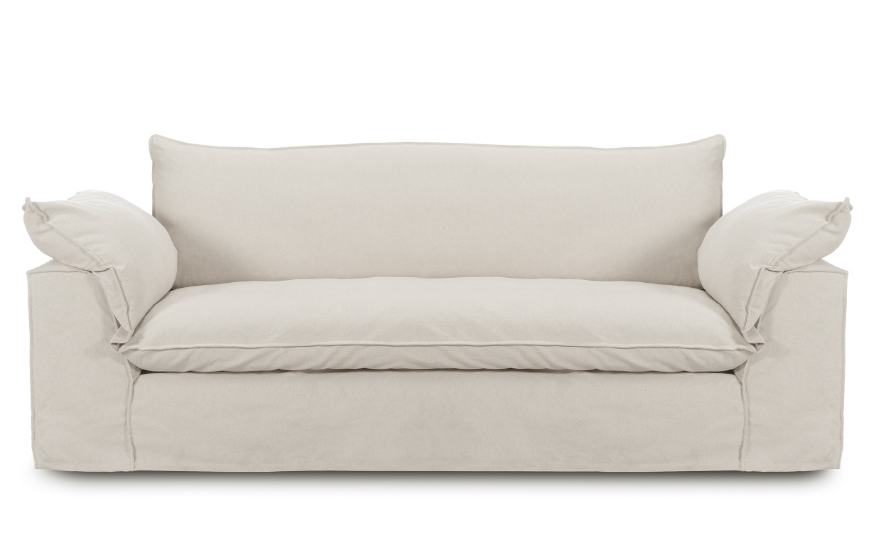 NOMA 3-seters sofa Beige i gruppen Sofaer / 3-seters sofaer hos Sofas & more (NOM3SBE)