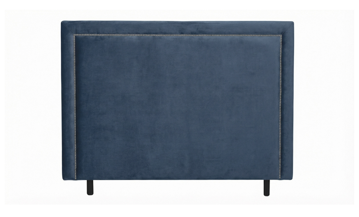 PERLA Sengegavl 160 Fl�yel Bl� i gruppen Soverom / Sengegavler / Sengegavler 160 hos Sofas & more (PESG160BLUE)