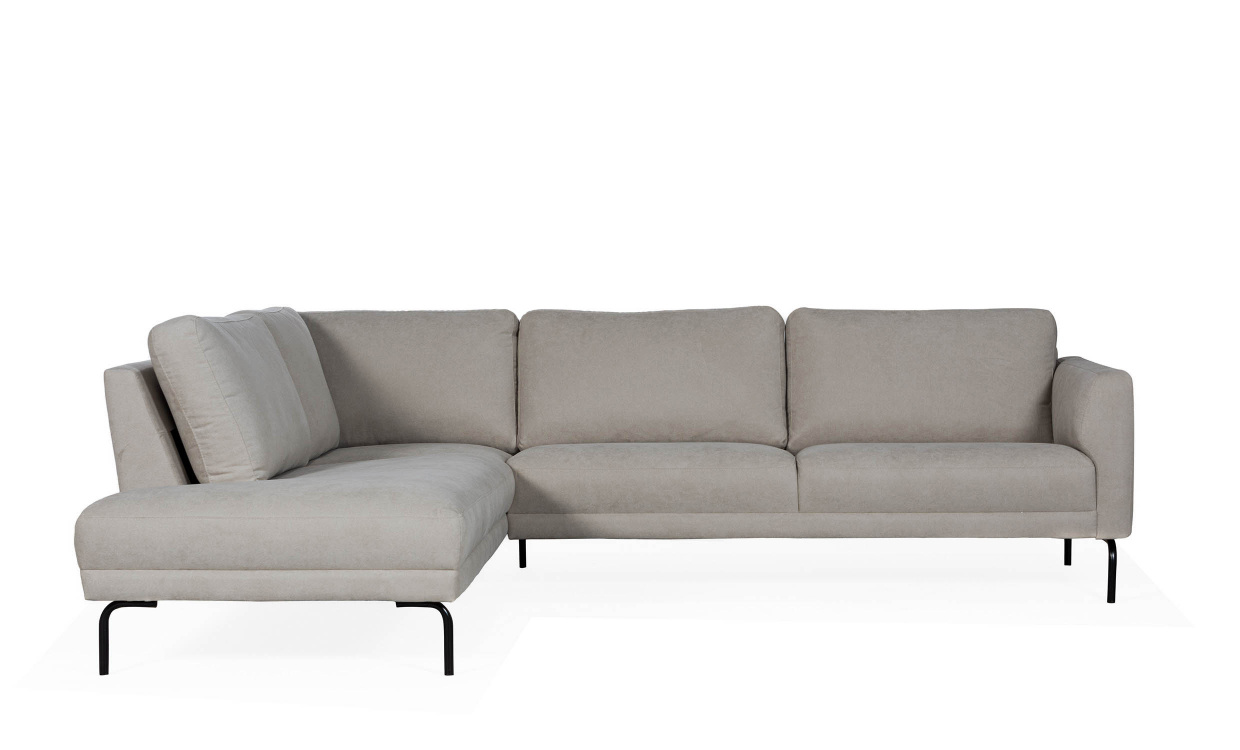 PORTOFINO L-Sofa Venstre Lys gr i gruppen Stue / Sofaer / Divansofaer hos Sofas & more (PO-A3-SO90)