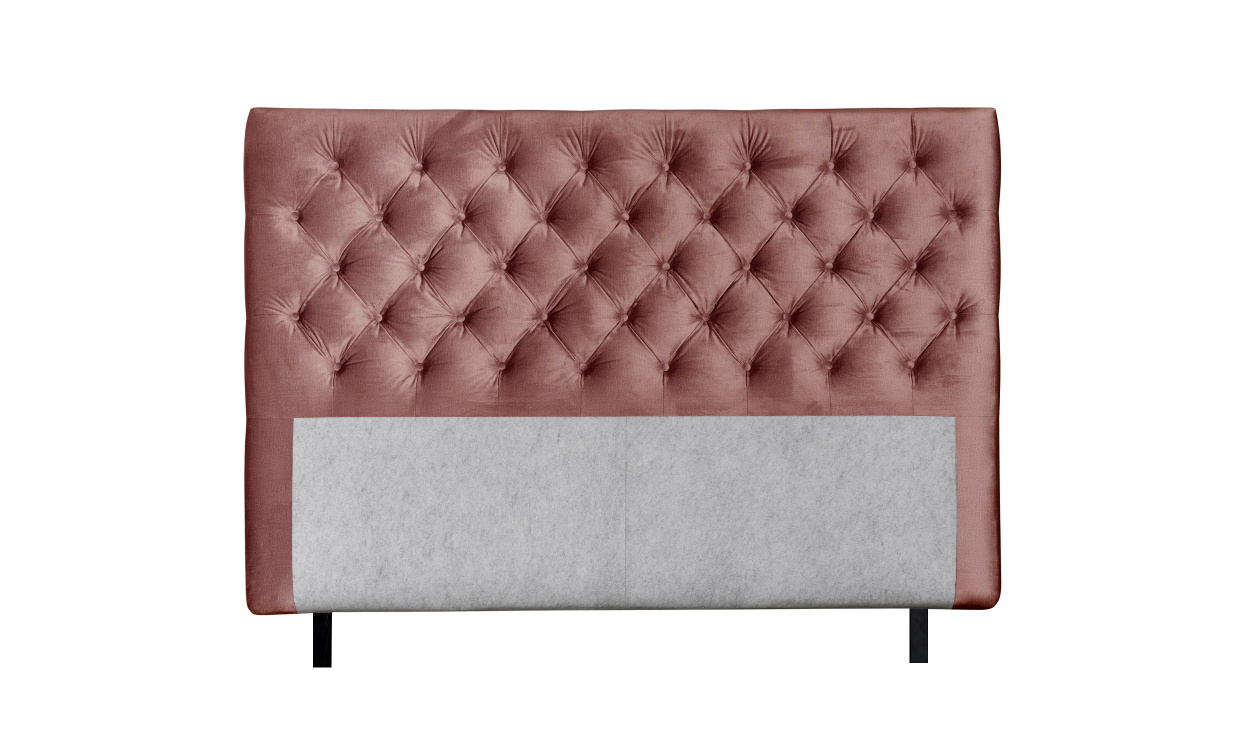 OPERA 160 Sengegavl Flyel Rosa i gruppen Soverom / Sengegavler / Sengegavler 160 hos Sofas & more (PRD02438)