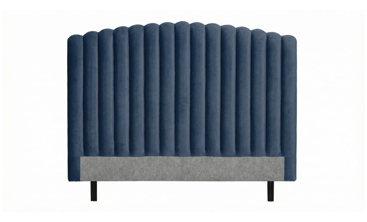 PRIMO HIGH 180 Sengegavl Fl�yel Bl� i gruppen Soverom / Sengegavler / Sengegavler 180 hos Sofas & more (PRHISG180M77)