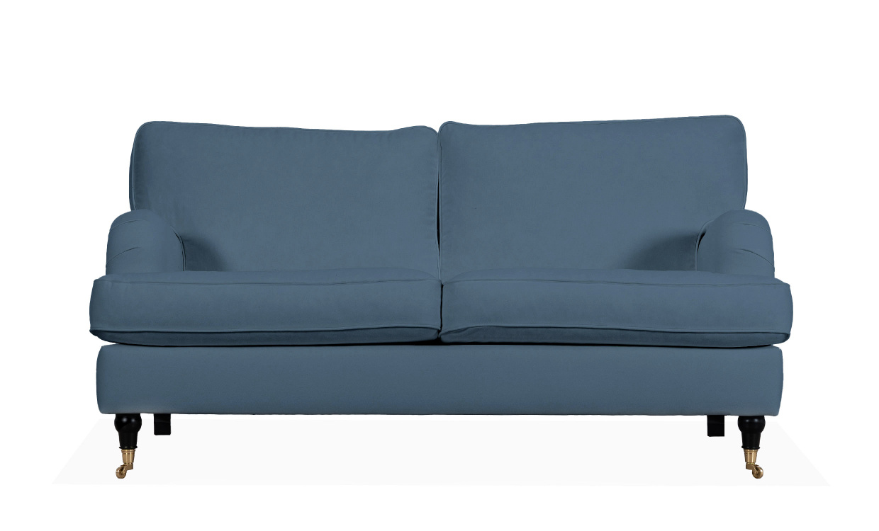 SKAGEN 2-seters Howard-sofa Classic Bl i gruppen Stue / Sofaer / Howard-sofaer hos Sofas & more (SKA2SBABL)