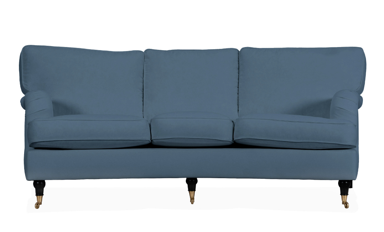 SKAGEN 3-seters buet Howard-sofa Classic Bl i gruppen Stue / Sofaer / 3-seters sofaer hos Sofas & more (SKA3SCUBABL)