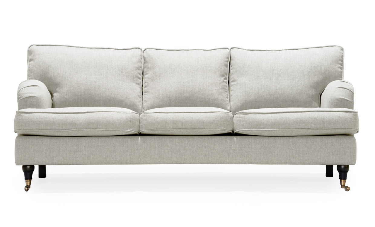 SKAGEN 3-seters Howard-sofa Beige i gruppen Stue / Sofaer / 3-seters sofaer hos Sofas & more (SKA3SIN22)