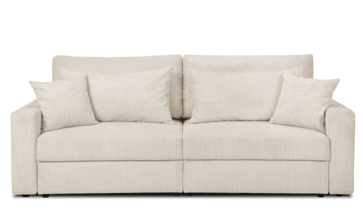SOHO Sovesofa Cord Cream i gruppen Stue / Sofaer / Sovesofaer hos Sofas & more (SOHO-BS-LIN03N)