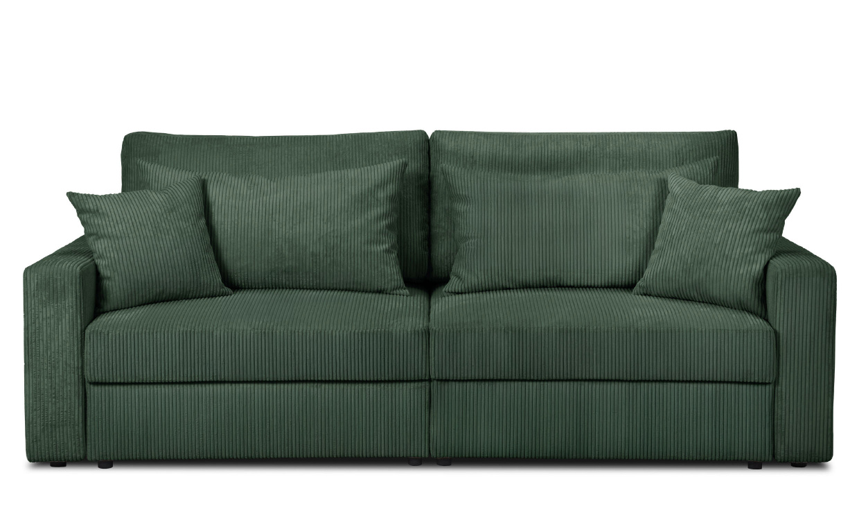 SOHO Sovesofa Cord Olive i gruppen Stue / Sofaer / Sovesofaer hos Sofas & more (SOHO-BS-LIN39N)