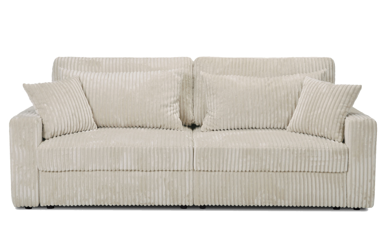 SOHO Sovesofa Teddy Cream i gruppen Stue / Sofaer / Sovesofaer hos Sofas & more (SOHO-BS-TIL03)