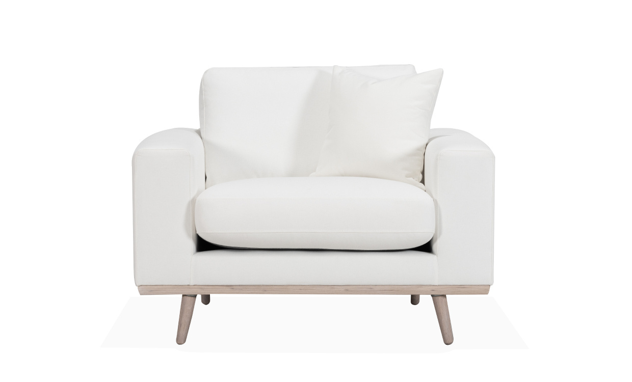 STOCKHOLM PREMIUM Lenestol Offwhite i gruppen Stue / Lenestoler hos Sofas & more (ST1S-BAOW)