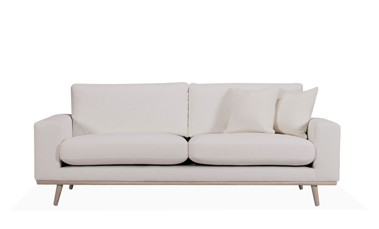 STOCKHOLM PREMIUM 3-seters sofa Beige i gruppen Stue / Sofaer / hos Sofas & more (ST3S-BABE)