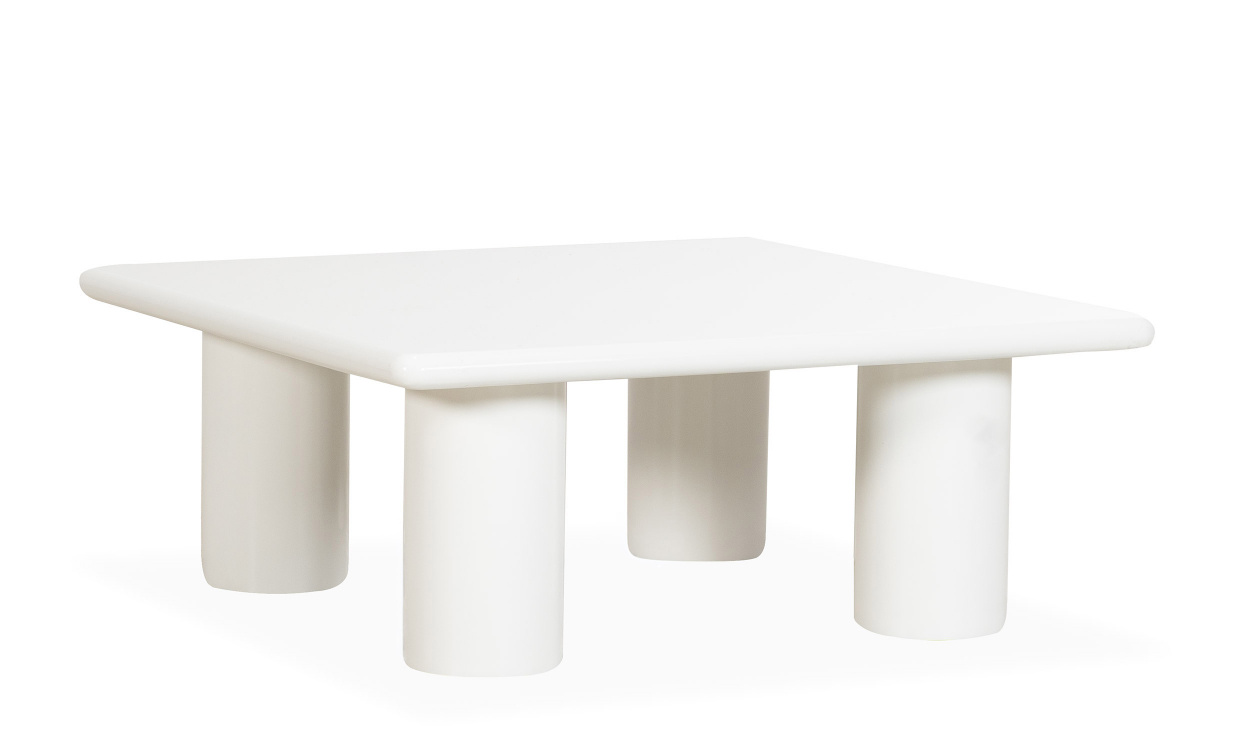 ADONE Sofabord 90 Hvit i gruppen Stue / Sofabord hos Sofas & more (TD-CTAD90-WH)
