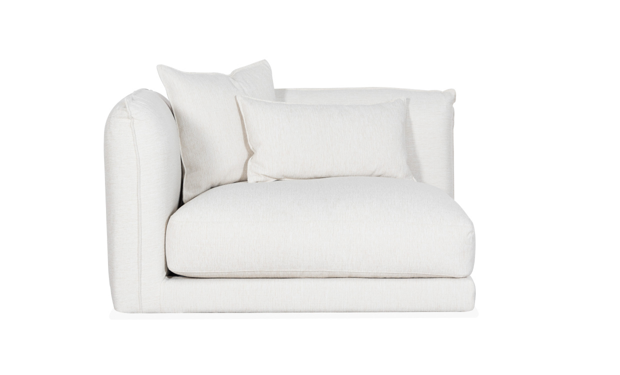 BROOKLYN Hjrne venstre Offwhite i gruppen Stue / Sofaer / Modulsofaer hos Sofas & more (Y1728ACOL-SD546-01)