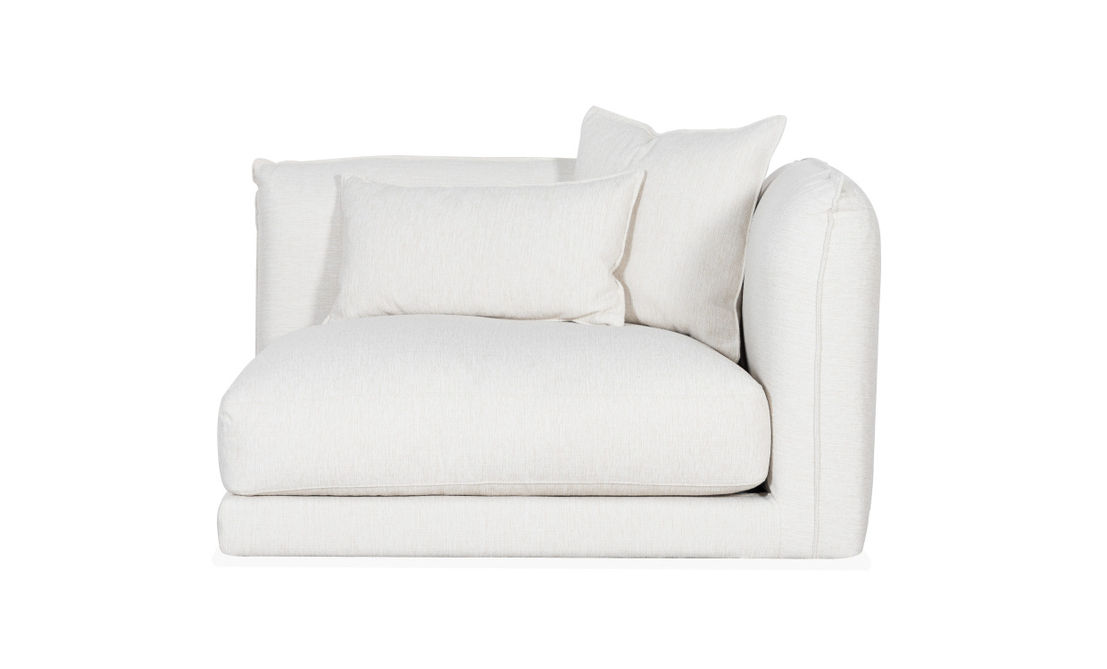 BROOKLYN Hjrne Hyre Offwhite i gruppen Stue / Sofaer / Modulsofaer hos Sofas & more (Y1728ACOR-SD546-01)