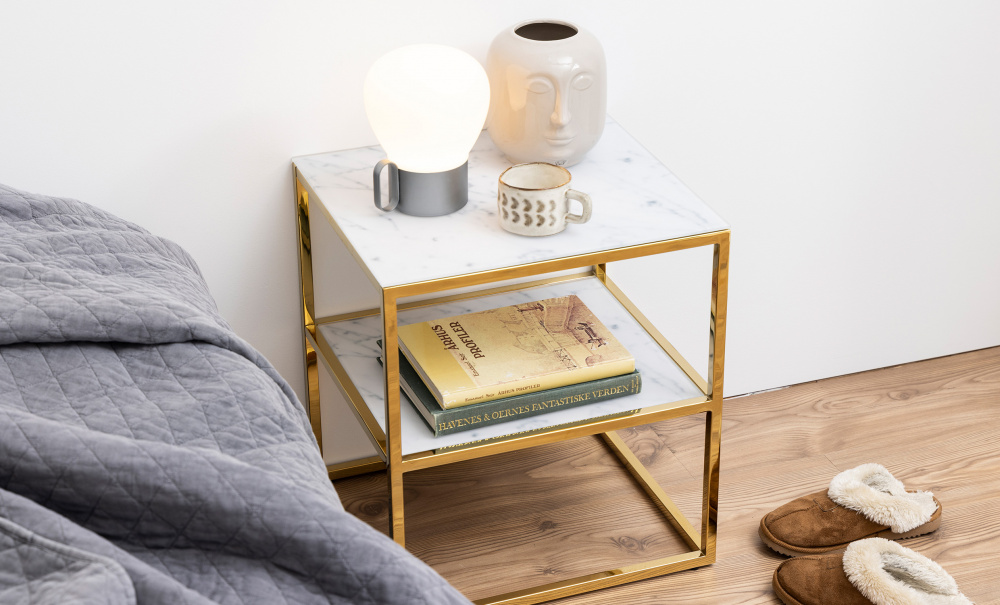 ALICIA Sengebord i gruppen Soverom / Soveromsmøbler / Nattbord hos Sofas & more (0000092534)