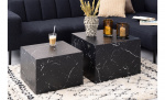 Bytt til bilde nr. 2 (DAISY Sofabord 2-sett Svart)