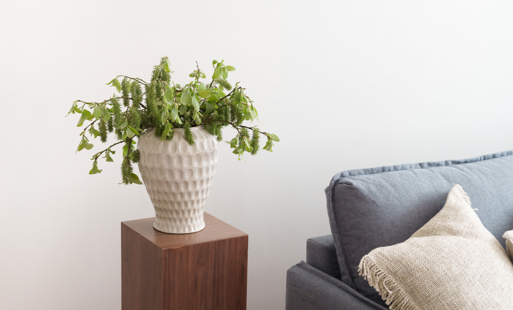 KATJA Vase Creme i gruppen Dekorasjon / Vaser og Potter hos Sofas & more (104666)