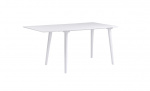 Bytt til bilde nr. 2 (LOTTA Spisebord Hvit Klaff 120+40)