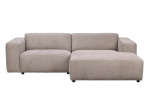 WILLARD sofa 3-seter-sjeselong høyre beige Bytt til bilde nr. 1 (WILLARD sofa 3-seter-sjeselong høyre beige)