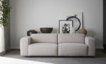 WILLARD sofa 3-seter lys beige Bytt til bilde nr. 2 (WILLARD sofa 3-seter lys beige)