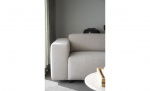 Bytt til bilde nr. 3 (WILLARD sofa 4-seters sjeselong hyre lys beige)