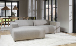 Bytt til bilde nr. 2 (WILLARD sofa 3-seters sjeselong venstre lys beige)