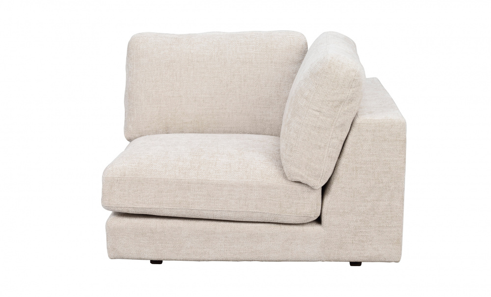 DUNCAN Hjørnedel Lys grå i gruppen Stue / Sofaer / Modulsofaer hos Sofas & more (122024)