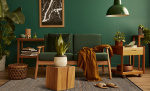 KEVIN Juteteppe 240 x 340 Natur/Svart