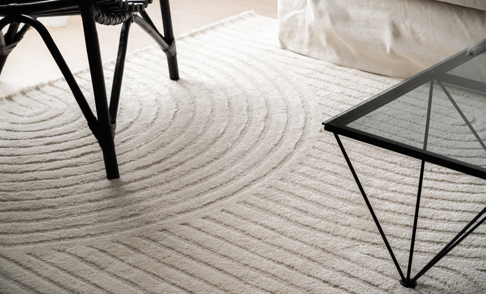 TOKYO Teppe 240 x 340 Hvit i gruppen Tepper og tekstiler / Tepper / Wilton-tepper hos Sofas & more (12700)