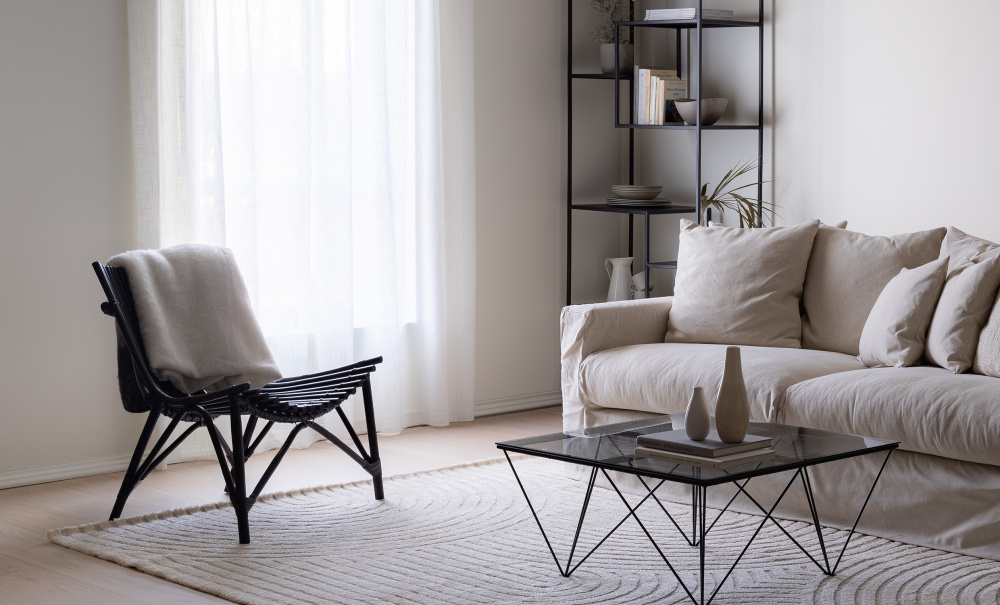 TOKYO Teppe 240 x 340 Hvit i gruppen Tepper og tekstiler / Tepper / Wilton-tepper hos Sofas & more (12700)