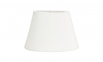 Bytt til bilde nr. 1 (OVAL Lampeskjerm 25 cm Velvet White)