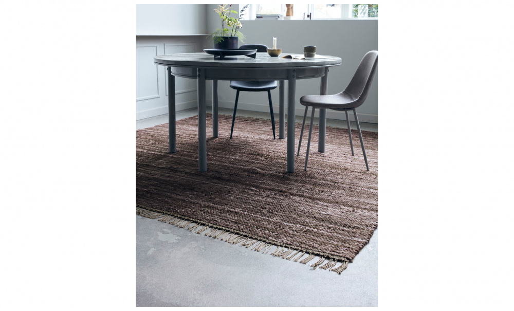 HAFI Teppe 250x250 Brun i gruppen Tepper og tekstiler / Tepper / Jutetepper hos Sofas & more (206160043)