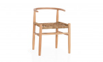 SKYLA/MONDO Spisegruppe 4 Stoler Natur