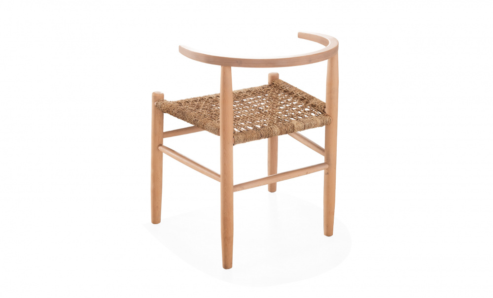 SKYLA/MONDO Spisegruppe 4 Stoler Natur i gruppen Spiseplass / Bord / Spisegrupper / Spisegruppe 4 Stoler hos Sofas & more (2278DT-XN1767-NAT-4)