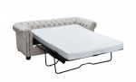 WINDSOR Chesterfield Sovesofa Velvet Beige Bytt til bilde nr. 2 (WINDSOR Chesterfield Sovesofa Velvet Beige)