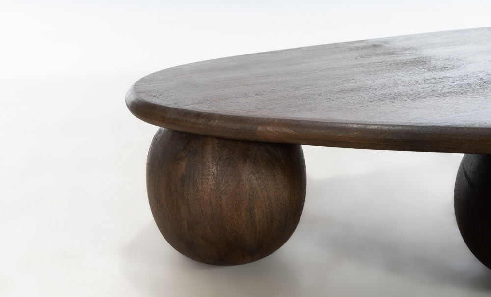 PARISA Sofabord Ball Mrk brun i gruppen Stue / Sofabord / Sofabord Tre hos Sofas & more (2405-017)