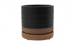 Bytt til bilde nr. 4 (ASTU Blomsterpotte Svart/Natur)